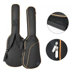 38-41 Inch Oxford Fabric Electric Guitar Bag Colorful Edge Case Double Straps Pad 8mm Cotton Thickening Soft Waterproof Backpack