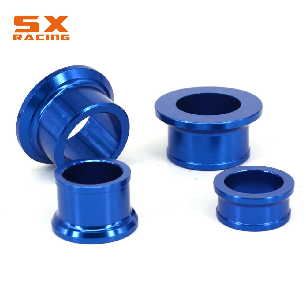 Motorbike CNC Front And Rear Wheel Hub Spacer Set For YAMAHA YZF250 YZ250F YZF450 YZ450F 2009 2010 2011 2012 2013 Dirt Bike