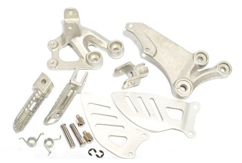 

Подножки для мотоцикла, передние подножки, педали, подставки для ног для Suzuki GSXR600 750 2006 2007 2008 2009 2010