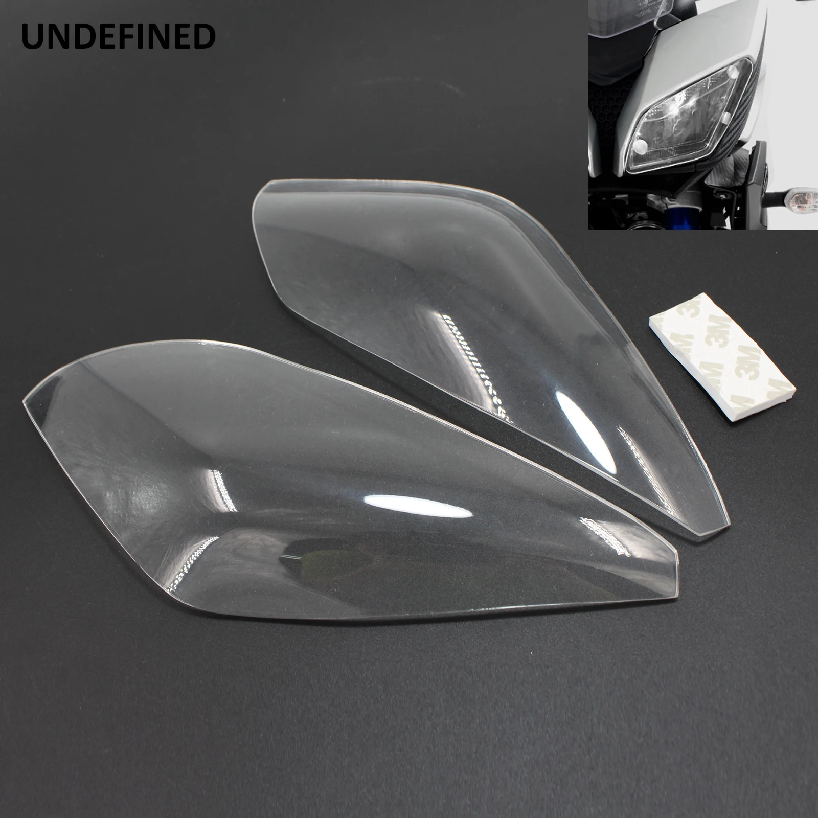 

Motorcycle Front Headlight Screen Shield Guard Lens Protector Covers For Yamaha MT-09 TRACER FJ-09 2015 - 2018