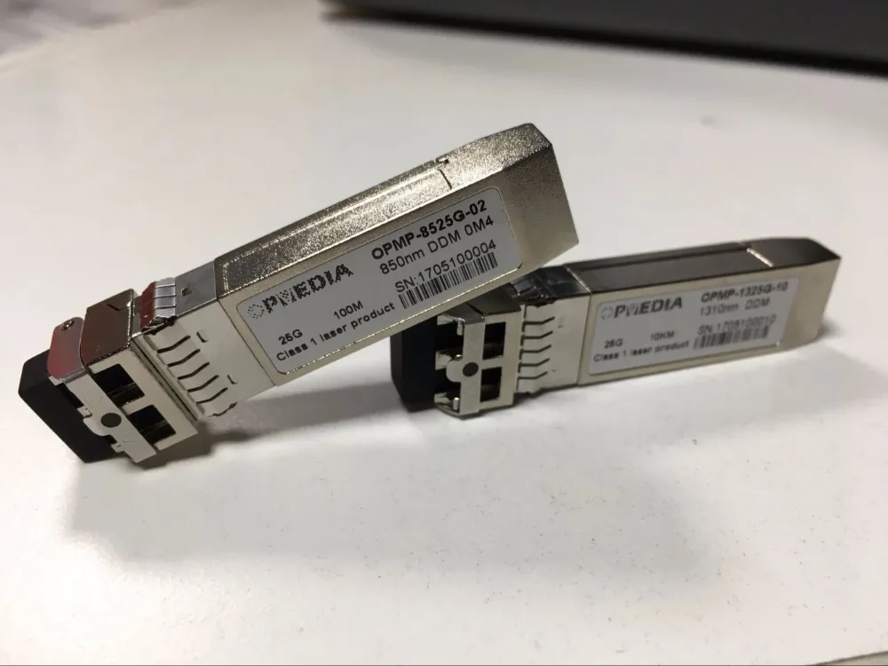 

HP compatible 28Gb/s 850nm Multi-mode SFP28 Transceiver,25G SFP28 SR optic module with LC connector