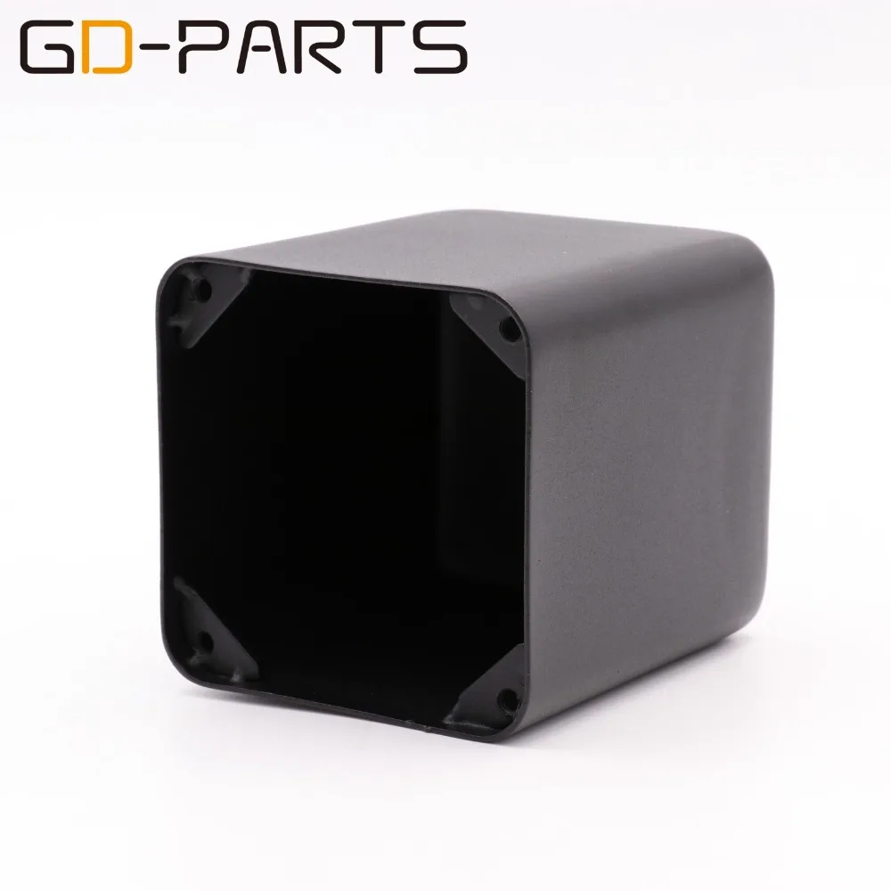 1 PC 85*85*100mm Schwarz Eisen Transformator Abdeckung Triode Schützen Box Fall Gehäuse Hifi Audio Vintage rohr AMP DIY GD-PARTS