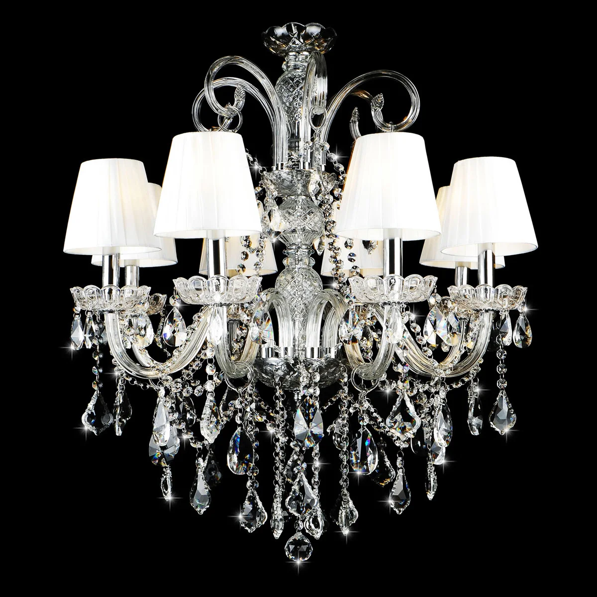 European Style Candle Crystal chandelier Lamp House The Living Room Dining Bedroom chandelier new chandelier