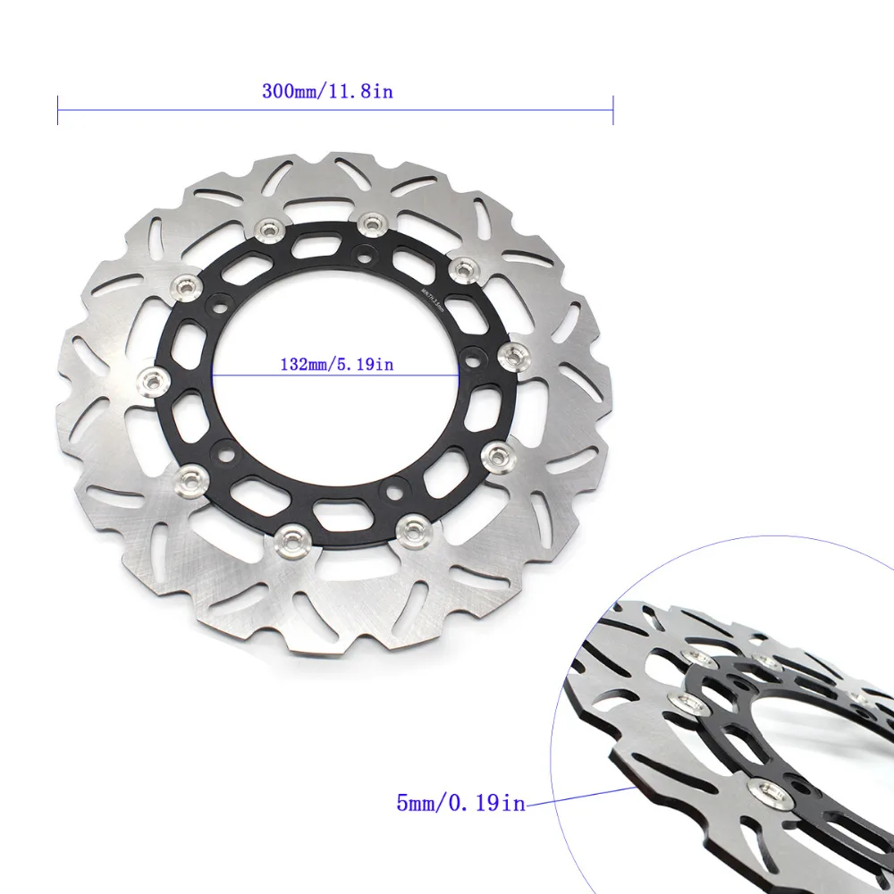 Float Floating Motorcycle Front Brake Disc Disks Rotor Motorbike Brake Disk For Yamaha YZF R15 2013 2014 2015 2016 2017