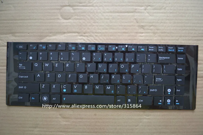 US New laptop keyboard for ASUS  A40 A40D A40I A40E  A40EN A40J A40JC English black