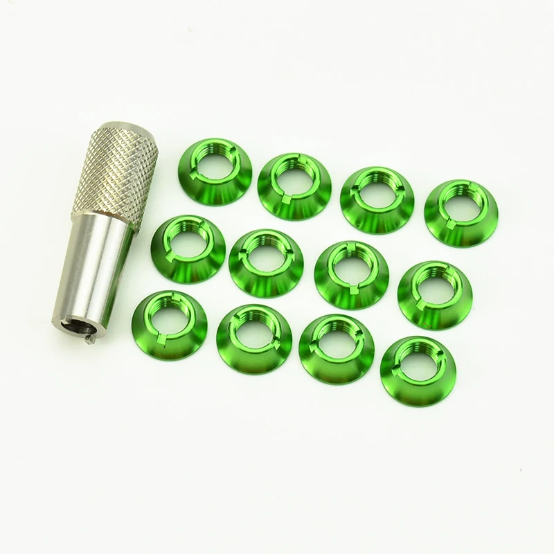 FUTABA-جهاز التحكم عن بعد JR/Frsky ، مفتاح تبديل الجوز ، الألومنيوم ، اللون