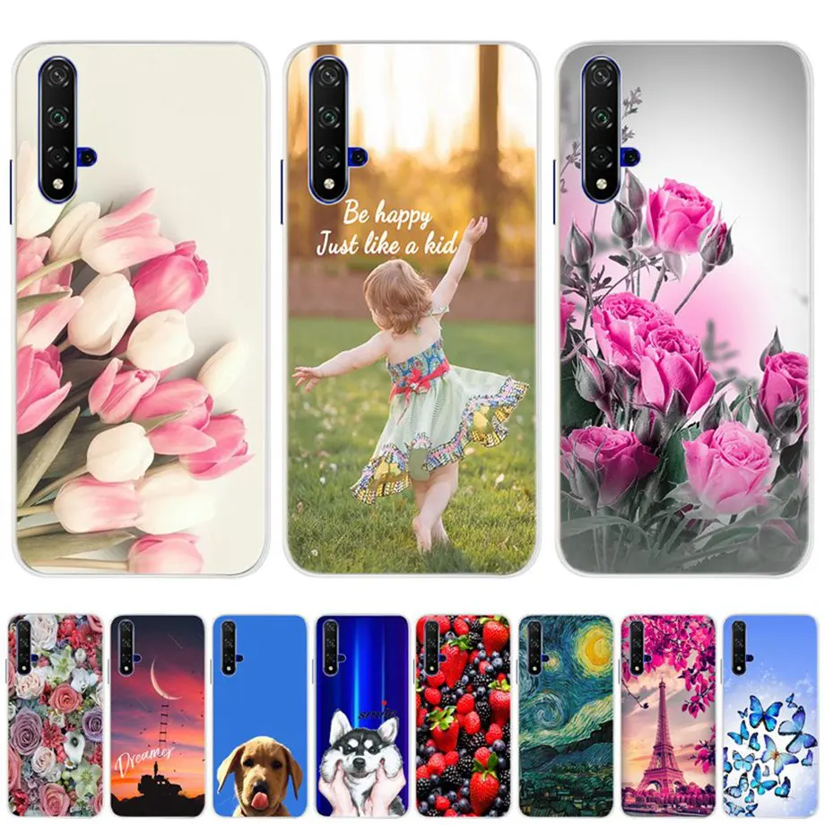 Honor 20 Case Silicon TPU Back Cover Phone Case For Huawei Honor 20 Pro Lite Honor20 YAL-L21 YAL-L41 Honor 20 Cases Coque Bumper