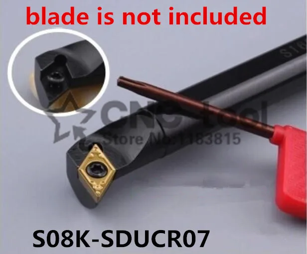 

S08K-SDUCR07/ S08K-SDUCL07 8 мм Токарные режущие инструменты, токарный инструмент с ЧПУ, внутренние токарные станки, держатели инструментов для токарного станка