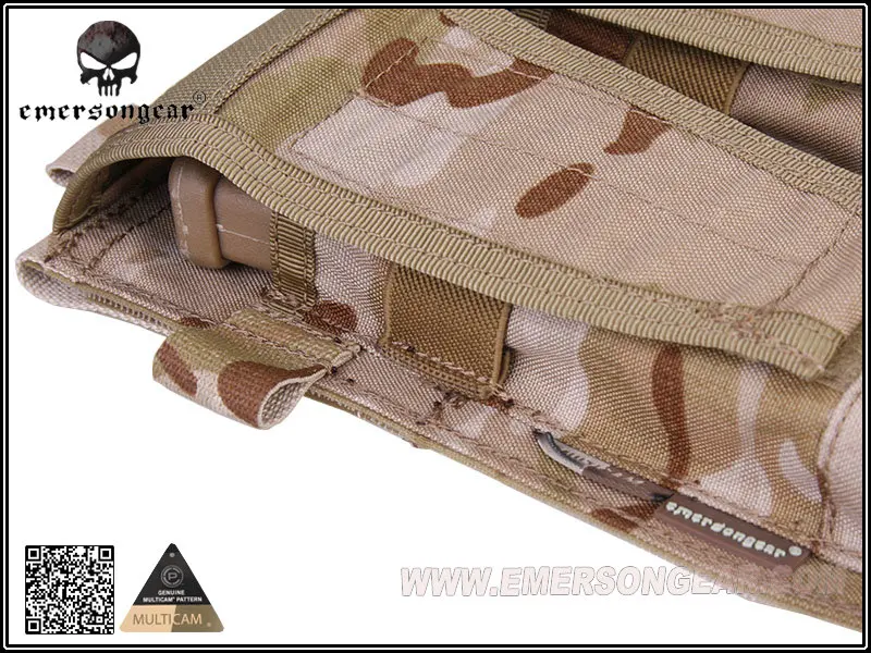 Imagem -03 - Emersongear-avs Bolsa Revista Triplo Airsoft Wargame Molle Mag Em9030