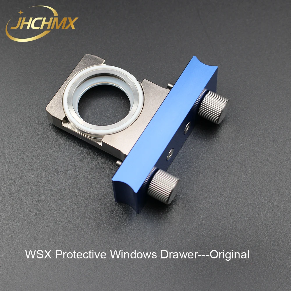 JHCHMX WSX Original Laser Head Parts Seal Ring 29.8*24*3mm Laser Protective Windows/Lens 30*5mm Protective Windows Drawer