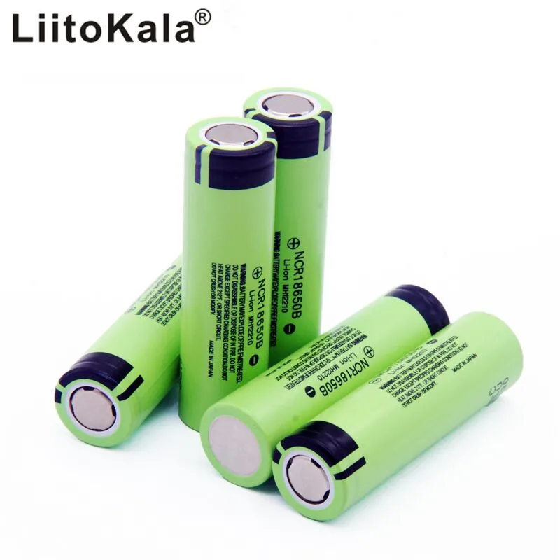 100% جديد وأصلي NCR18650B 3.7 فولت 3400mah 18650 بطاريات ليثيوم قابلة للشحن بطارية لمصباح يدوي