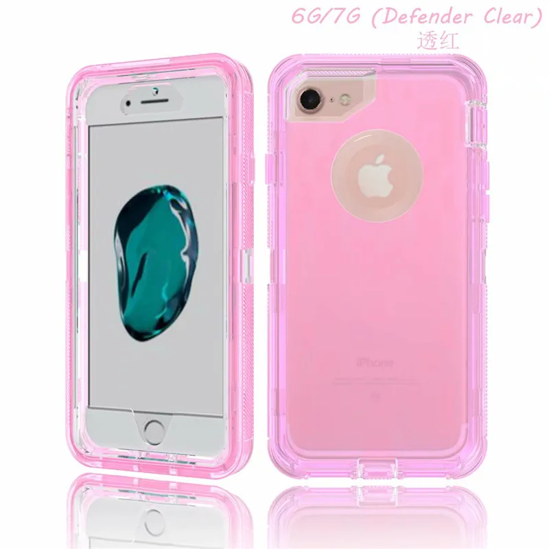 Front&Back 360 Protective Clear Cover Case For iPhone 5 5s SE 6s 6 7 8 Plus X XR XS MAX Crystal TPU Cover Shell Mobile Phone Bag