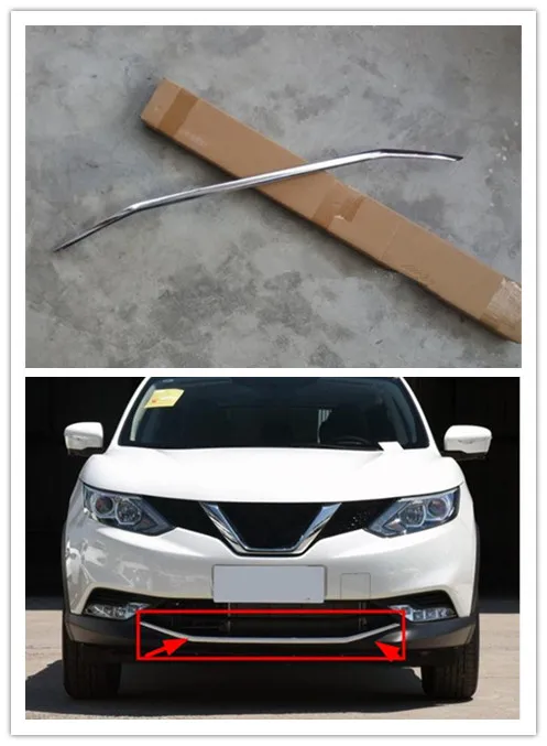 

FOR 2016-2018 NISSAN QASHQAI J11 ASIAN MODEIS FRONT GRILL GRILLE ACCENT COVER LOWER MESH TRIM MOLDING STYLING BEZEL GARNISH