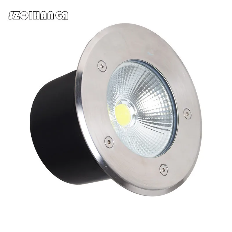 AC85-265V IP68 25W 20W Buried Lamp Inground Lighting Outdoor COB LED Underground Lamp Light DC12V