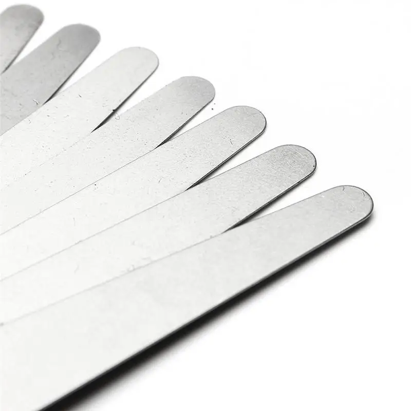 Medidor métrico de comprimento 17/20, ferramenta para medição de espessura e preenchimento de lâminas 0.02-1.00mm, 1 conjunto