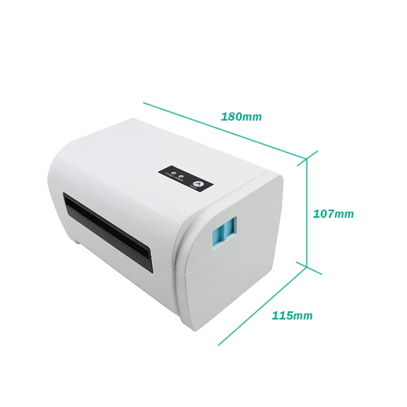 Radall Bluetooth 4x6 Shipping Label Printer High-Speed 160mm/s Direct USB Thermal Barcode Printer For Esty Post UPS Shopify