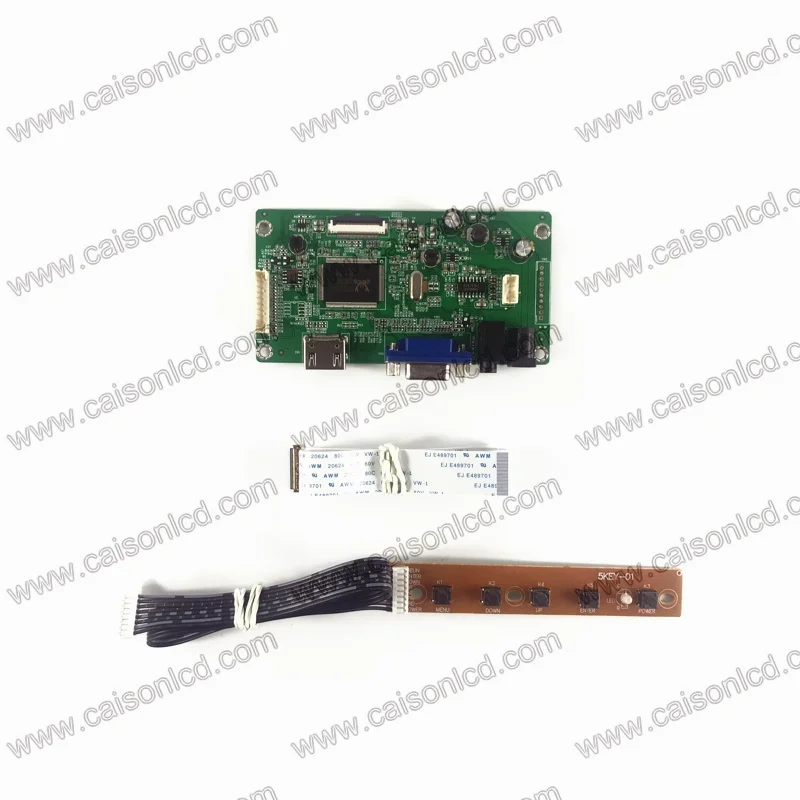 

DIY RTD2556 VGA Audio Lcd controller board kit for lcd panel 1920X1080 LP156WF4-SPB1 N156HGE-EA1 N156HCA-EA1 N173HCE-E31