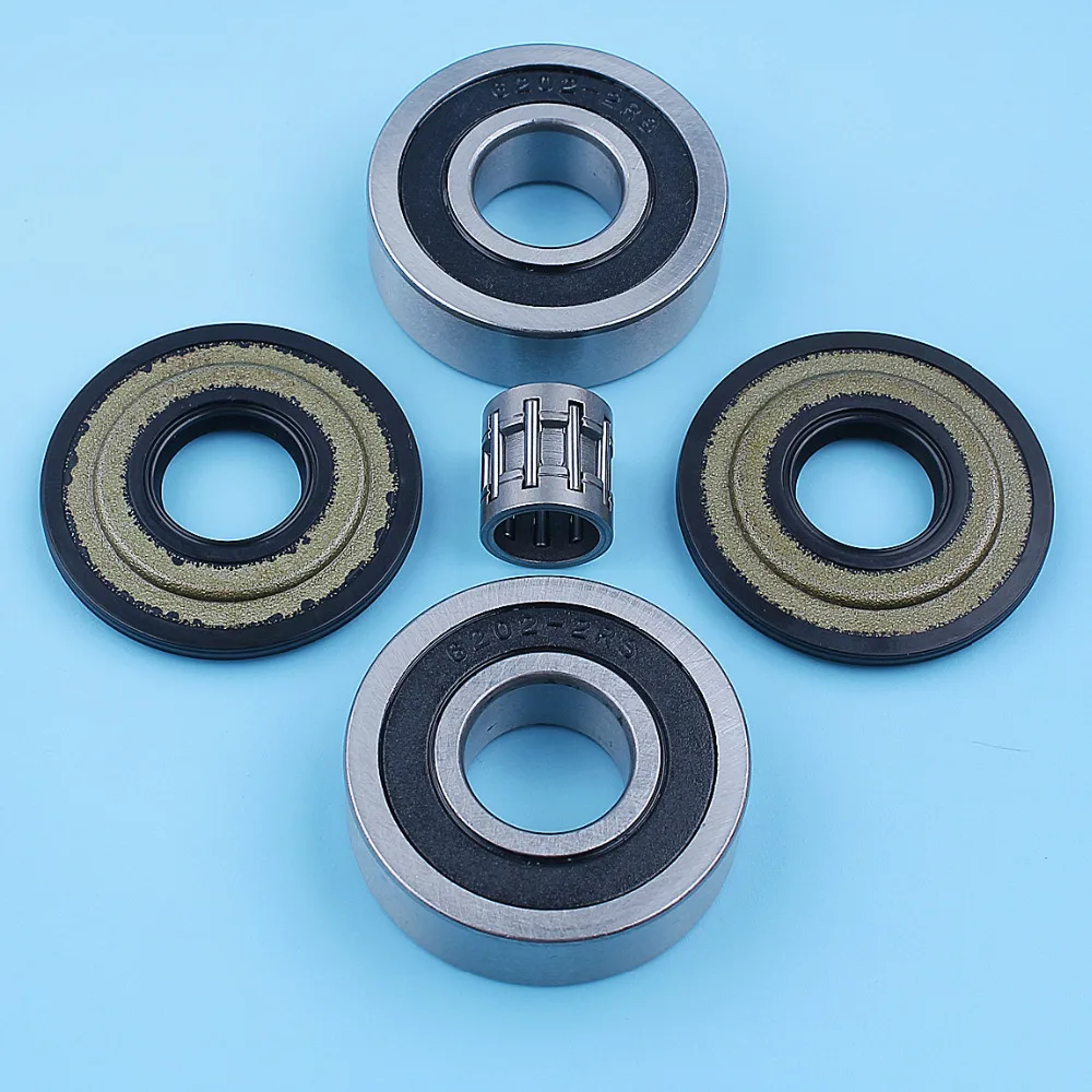 Imagem -05 - Kit de Vedação de Óleo de Rolamento de Esfera de Virabrequim para Husqvarna 445 445e ii 450 Rancher 450e ii Serra 544062001 Peças de Reposição
