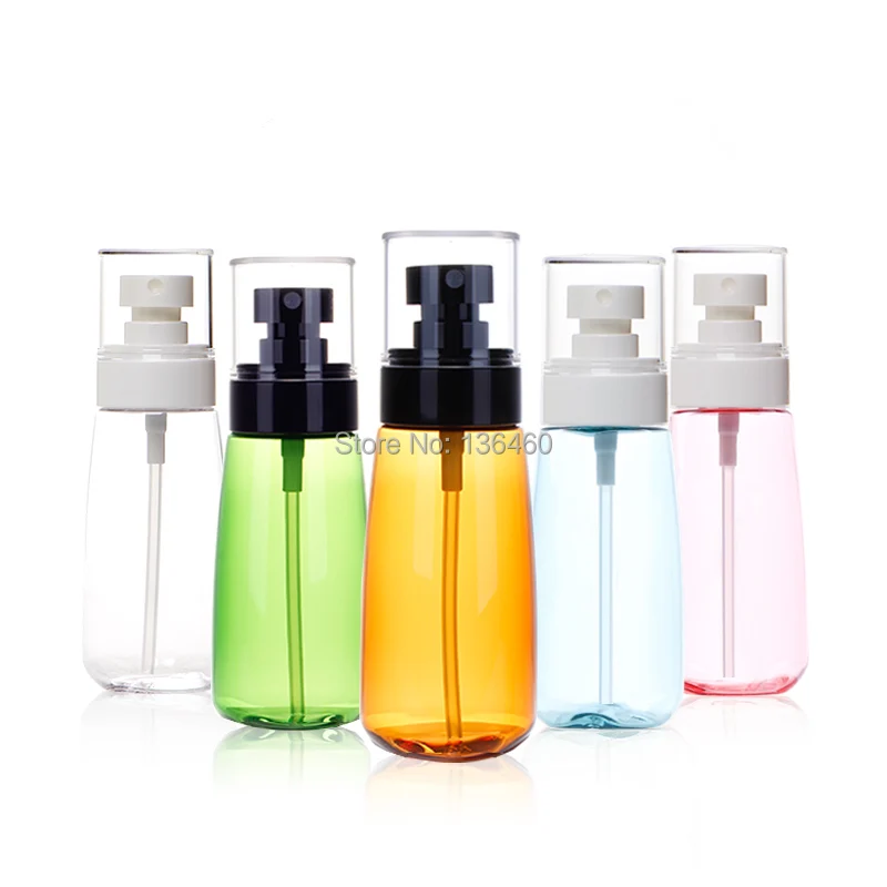 super fine mist spray plastic bottles blue pink clear brown plastic spray bottles green plastic sample bottles 30ml amber bottle