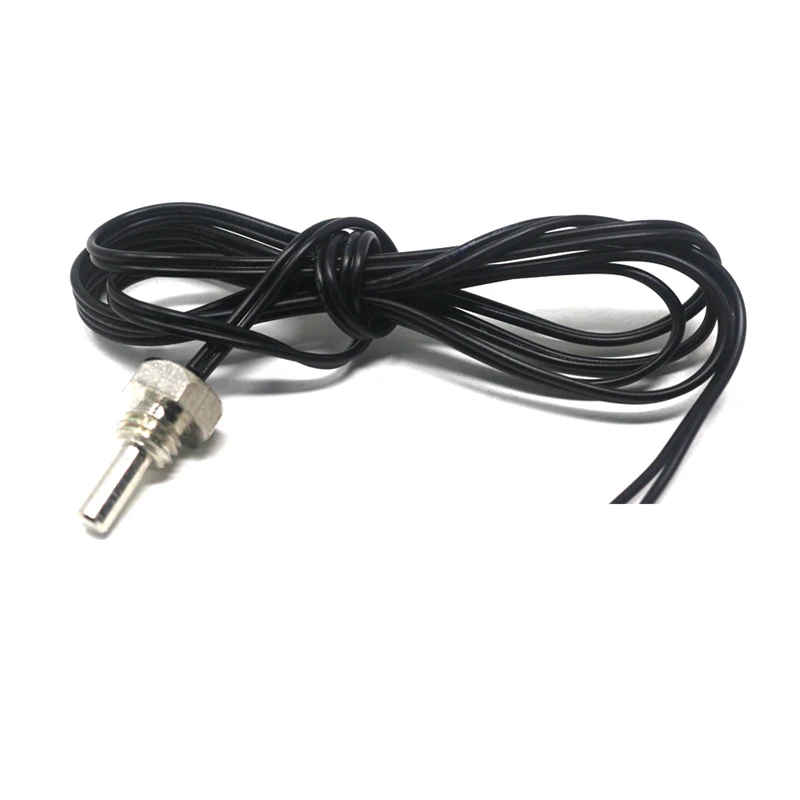 1m 2m 5m NTC 10K Temperature Probe 6.5ft Temperature Controller Sensor -40~120 Degree Copper Plastic Screw Thread