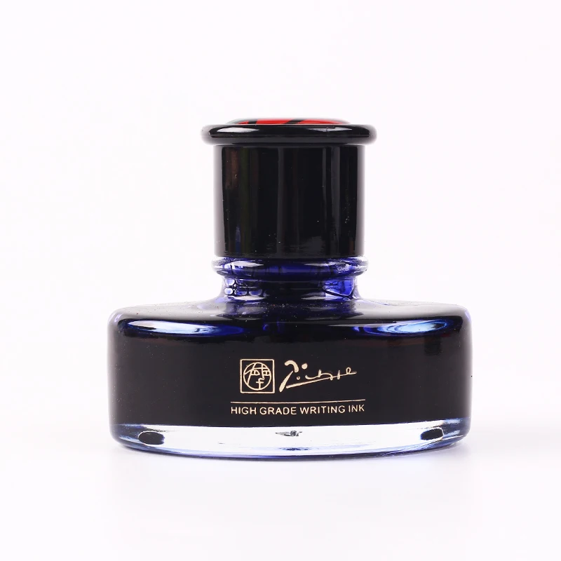 Pimio 50ml bottled high-capacity pen water non-carbon non-blocking pen  ink blue