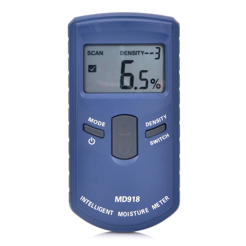 

Digital Wood Moisture Meter Intelligent Wood Humidity Meter Damp Detector Tester Paper Inductive Moisture Analyzer MD918 4~80%