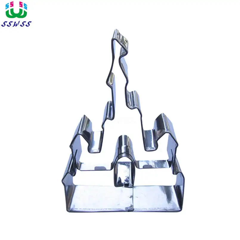 Cathedral Cake Decorating Fondant Cutters Tools,Ancient Castle Architecture Cookie Baking Molds,Direct Selling