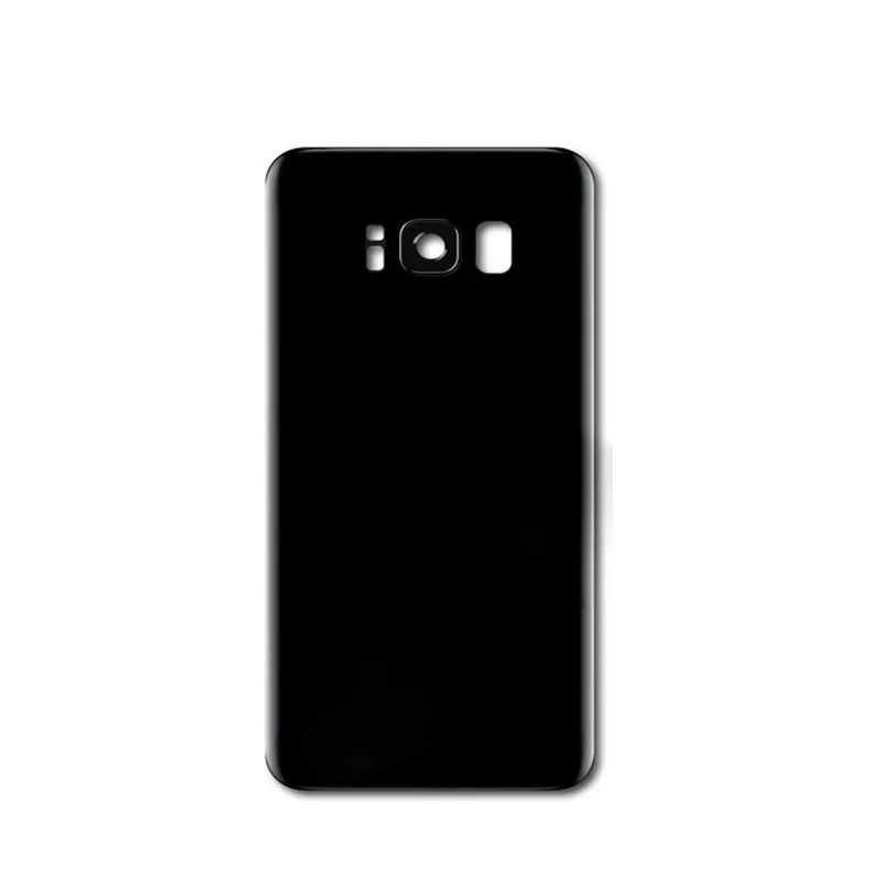 Back Battery Glass Cover For Samsung Galaxy S8 G950 G950F S8 Plus G955 Rear Door Housing Case Panel + Camera Glass Lens Frame