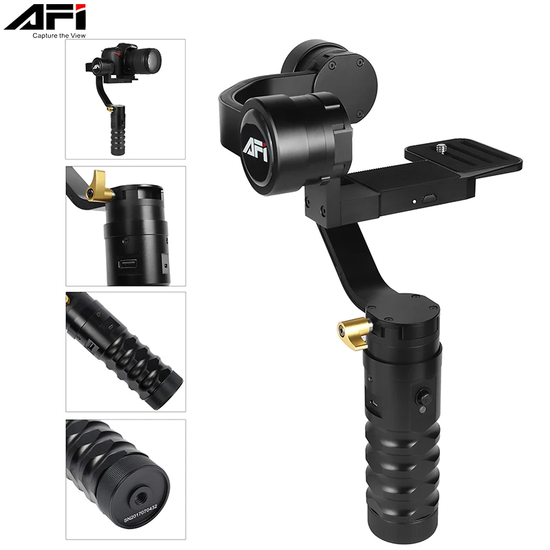 Stabilizer For Camera VS-3SD 3-Axis Handheld Gimbal Video DSLR Mobile Soporte Brushless For Canon Nikon with Servo Follow Focus