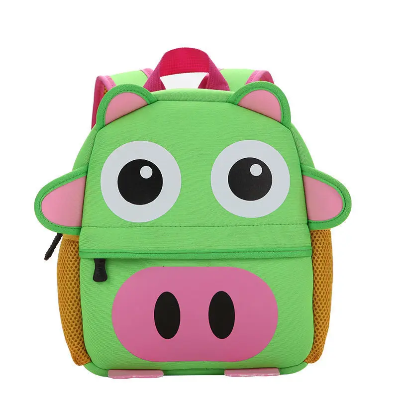 Cute Kids Toddler Backpack Kindergarten Schoolbag 3D Cartoon Animal Bag Storage Bags Books Hangable Container Organizer