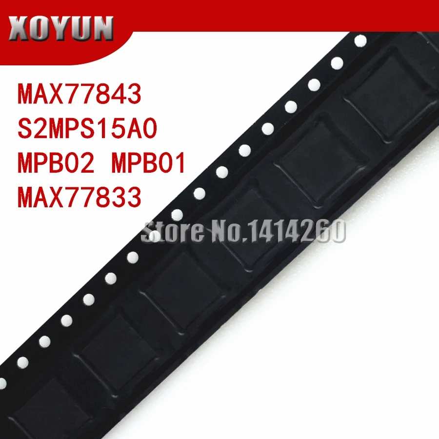 MAX77843  S2MPS15A0  MPB02  MPB01 MAX77833  Power IC