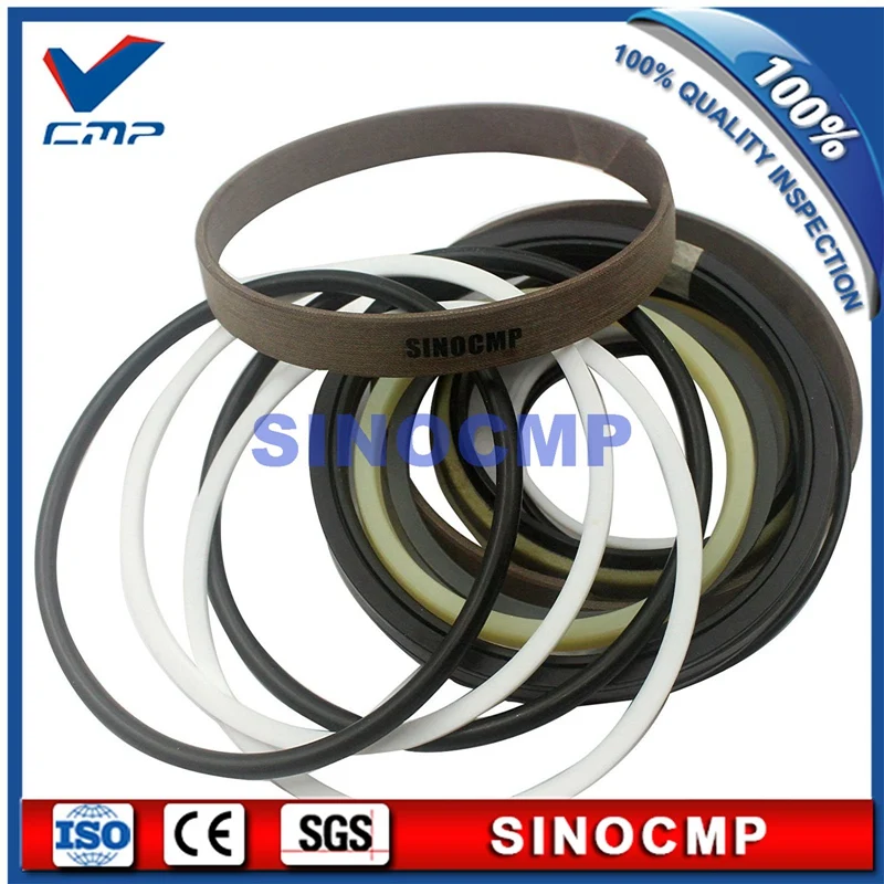 

2 sets SK250-5 boom cylinder service seal kit, repair seals for Kobelco Excavator , 3 month warranty