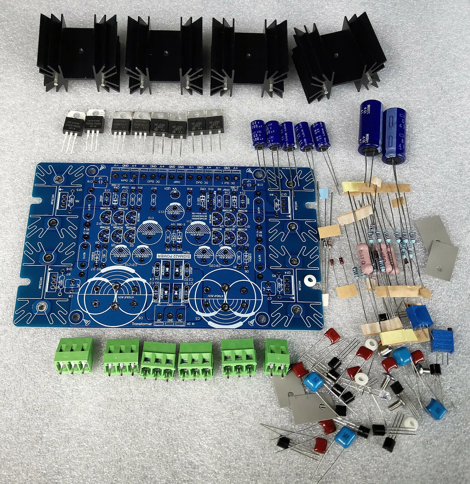 

GZLOZONE Sigma22 Linear Regulated Power Supply PSU Kit for Preamp Amp L16-21