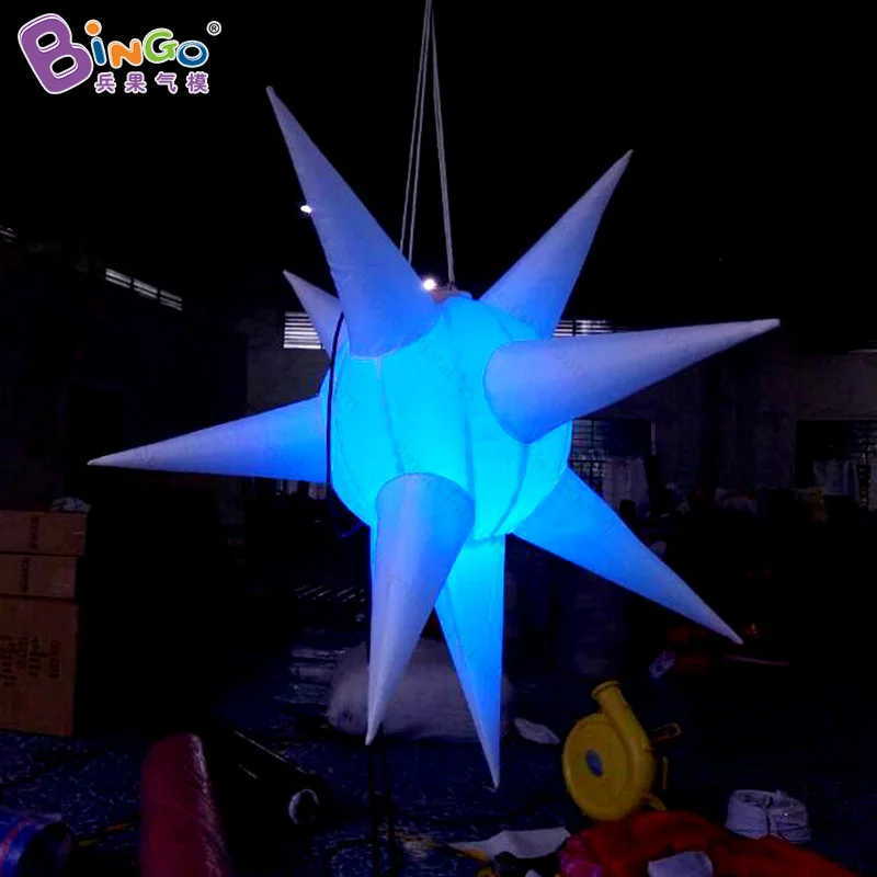Aangepaste nachtclubdecoratie opblaasbare Airstar hanglamp