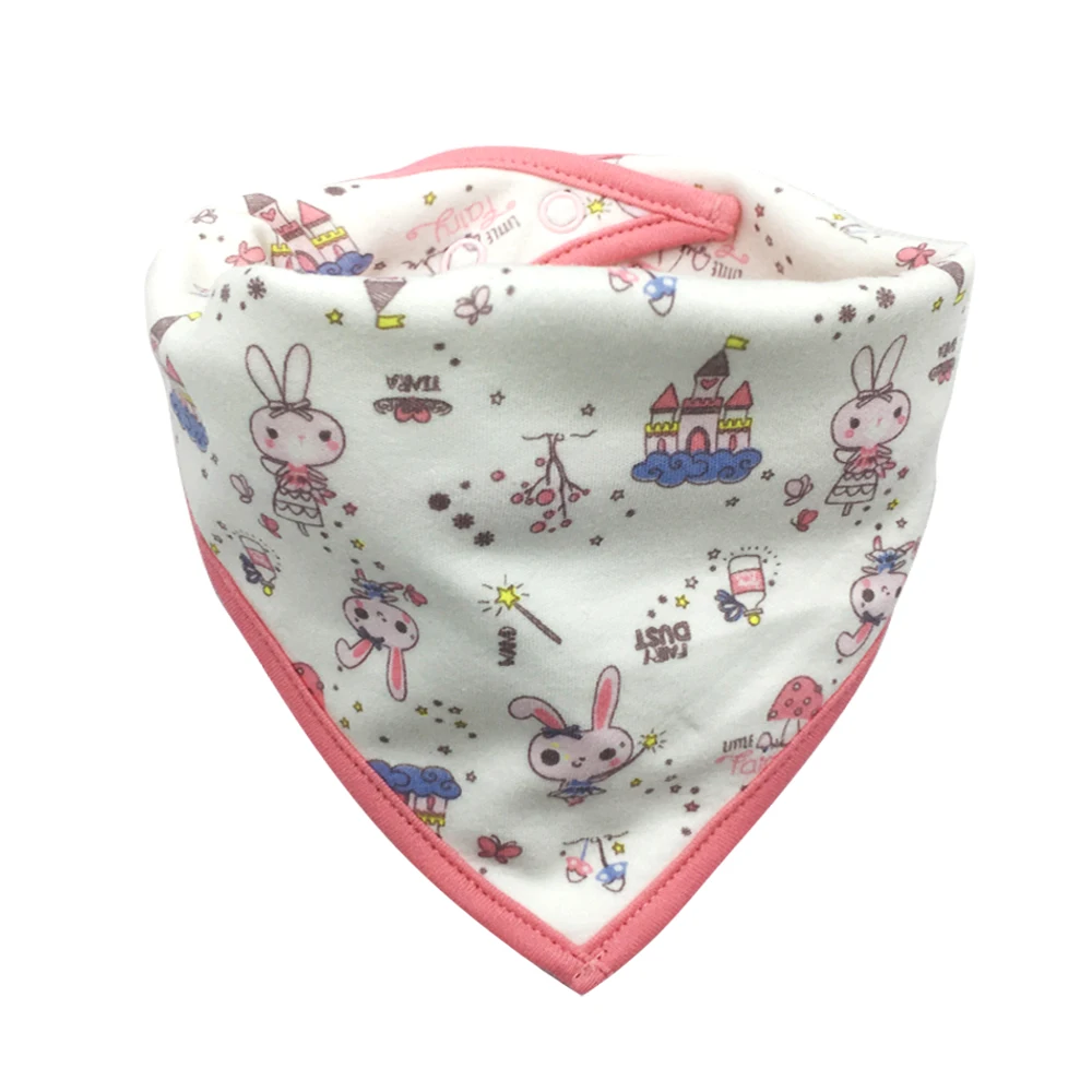 100%Cotton Baby Bib Infant Saliva Towels Baby Waterproof Bibs Newborn Wear Cartoon Accessories