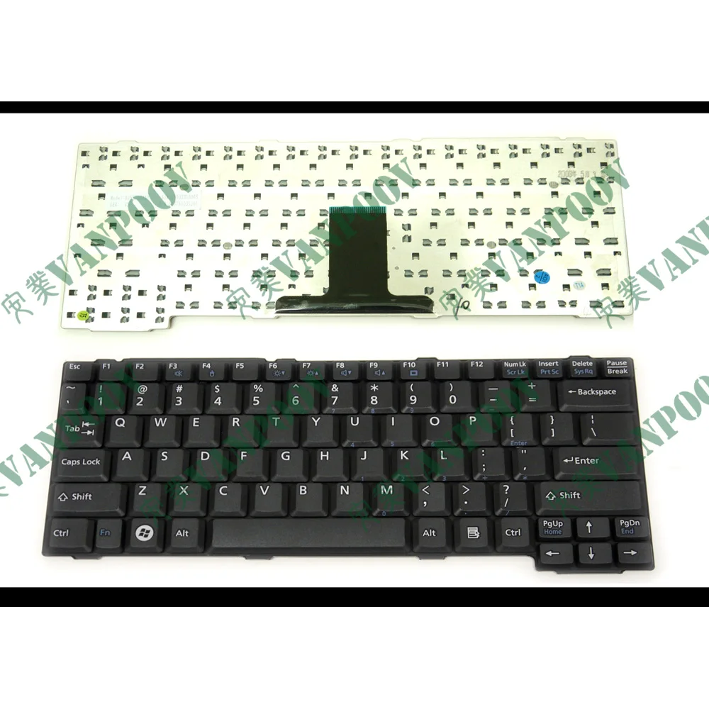 Original New Notebook Laptop Keyboard for Fujitsu LifeBook L1010 Black US Version -  CP416813-01 V052626AS1 6037B0035201