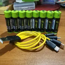 USB Rechargeable Lithium AA Battery 2000mAh #6