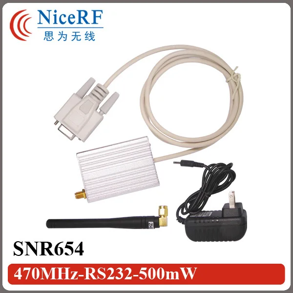 

Free Shipping ! 433MHz RS232 Interface 500mW Medium Power Network Module SNR654 And Wireless Transceiver Module