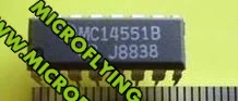 2 шт./лот MC14551BCP MC14551 DIP-16 мультиплексный переключатель IC