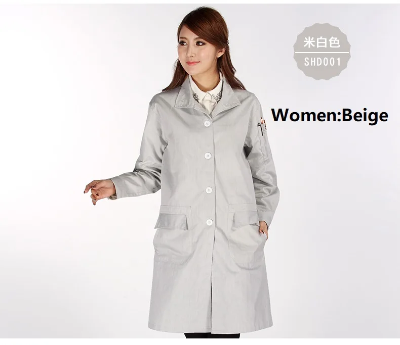 Echtes INSAHO eletromagnetic strahlung schutzhülle overalls für frauen, labor mantel SHD001, für Computer/rundfunk/generator zimmer