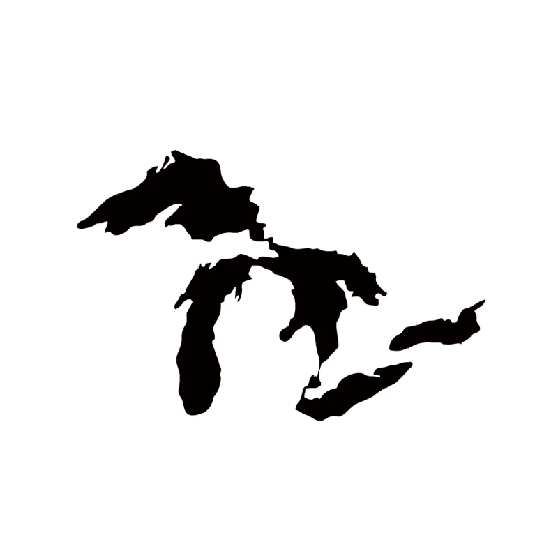 

Hot Sale Car Stying Michigan Great Lakes State Decal Car Window Sticker Car Stying Creative Stickers Jdm