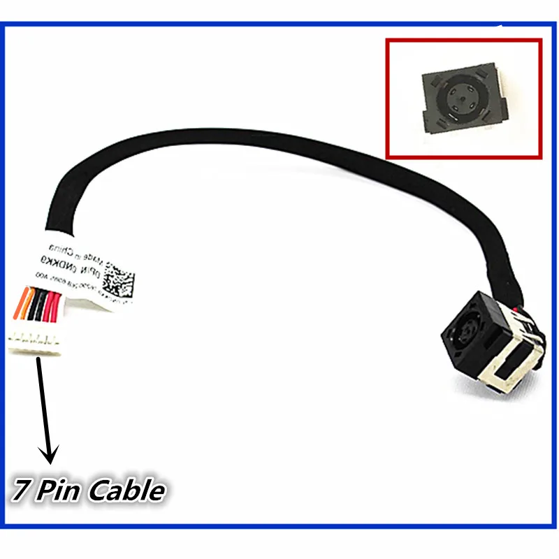 Laptop DC Power Jack Cable Charging Connector Port Socket Plug Wire Cord For Dell Latitude E5420 E5520