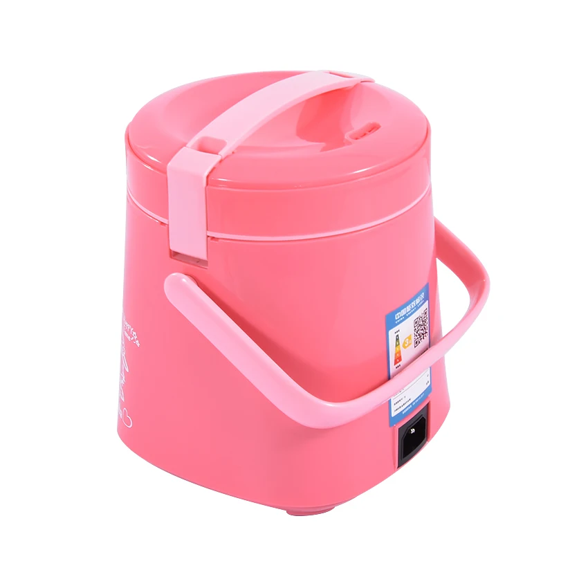 Mini Rice Cooker Electric Rice Cooker Auto Rice Cooker With Cute Pattern For Rice Soup Porridge Steamed Egg SF168 1.2L Capacity