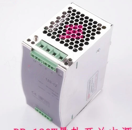 48V 2.5A 120W Rail mounted switching industrial transformer 120 watt 48 volt 2.5 amp AC/DC switching power supply