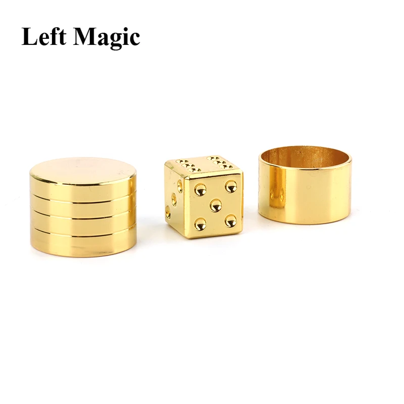 Predicted Dice Prediction Magic Tricks Close Up Magic Tricks Mystery Magician Stage Street Accessory Illusion Gimmick