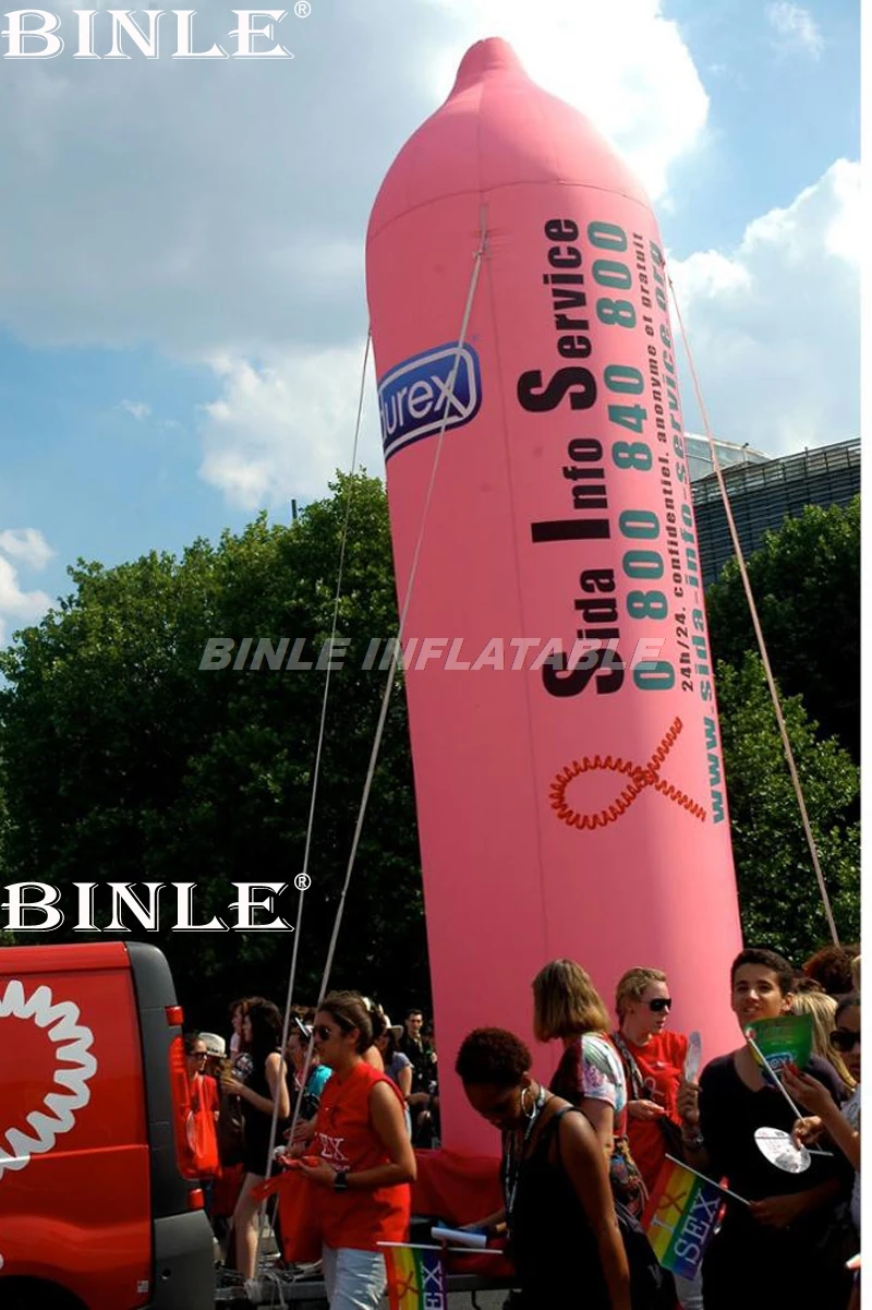 

Customized inflatable condom advertising condom balloon for promotional events