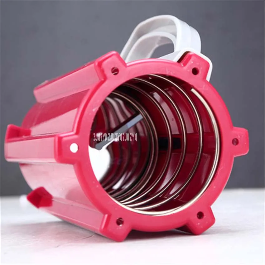 MC-198 Bằng Tay Khoai Tây Cắt Lát Xoắn Xoắn Ốc Khoai Tây Cắt Rau Củ Khoai Tây Tháp Máy ABS, Lưỡi Dao Bằng Thép Không Gỉ Thực Phẩm