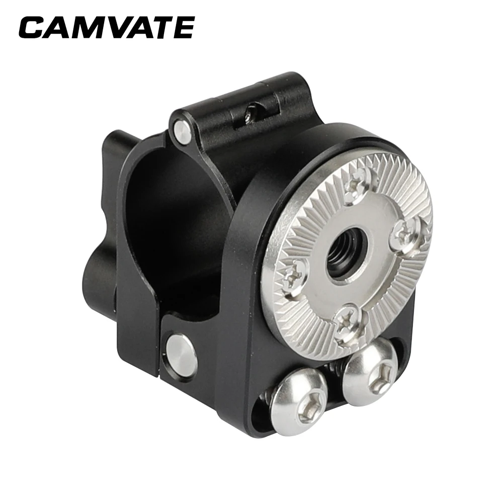 CAMVATE 25mm Single Rod Clamp With Standard ARRI Rosette Connecting Mount &Centre M6 Female Thread For DJI Ronin-M, freefly MOVI