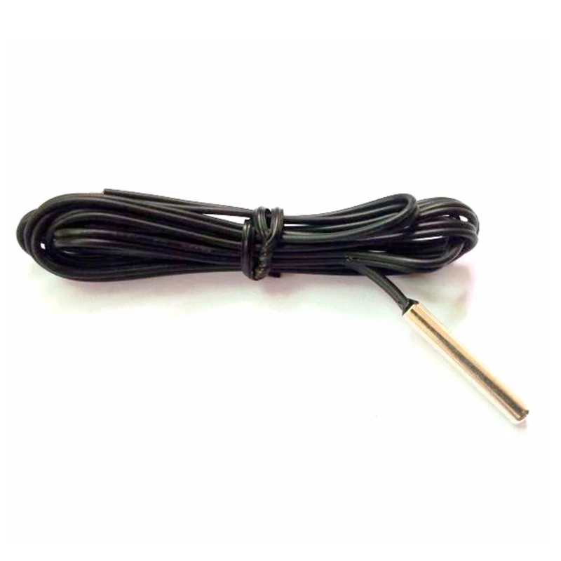 1m 2m 5m NTC 10K Temperature Sensor Probe -40-120C Cylinder-shaped 4*25mm for Temperature Controller