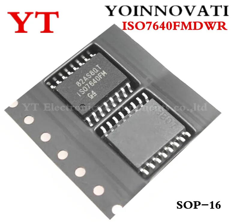 

3pcs/lot ISO7640FMDWR ISO7640 ISO7640FM 7640 ISO7640 DGTL 5KV 4CH GEN PURP 16SOIC IC Best quality